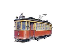 Miniart 38020 1:35 Tram sovietico X-Series Early Production - replica originale, modellismo, kit in plastica, artigianato, hobby, incollaggio, kit modello, montaggio, non verniciato