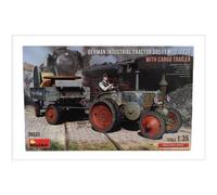 1:35 MINIART Lanz Bulldog D8511 German Industrial Tractor 1936 Kit MA38033