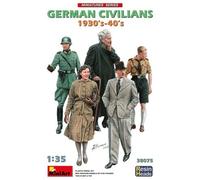 MINI ART 1/35 GERMAN CIVILIANS 1930-40 S RESIN HEADS