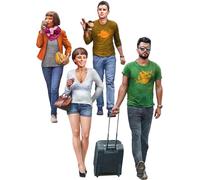 Urban Travellers Figure 1:35 Plastic Model Kit MINIART