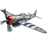 MiniArt 48001 1:48 P-47D-25RE Thunderbolt ADV.Kit replica fedele all'originale, modellismo, kit di costruzione in plastica, fai da te, hobby, collage, modellismo, da montare, non verniciato