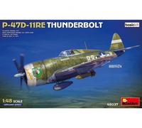Miniart 48037 - 1/48 US P47D-11RE THUNDERBOLT Kit Base - Nuovo