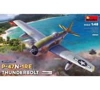 (X) Miniart 48064 - 1/48 US P-47N-1RE Thunderbolt Base Kit - Nuovo