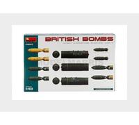 MINIART 49023 ACCESSORIES - BRITISH MILITARY BOMBS - 1/48