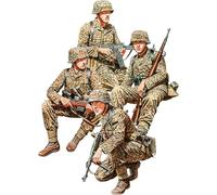 German Tank Riders Set 2. Resin Heads Figure 1:35 Plastic Model Kit MINIART