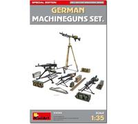 Miniart 53044 1:35 MGS tedesco w. Set di accessori Spec.Ed. - riproduzione fedele, modellismo, kit in plastica, artigianato, hobby, incollaggio, kit di modelli, montaggio, colore stampato