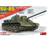 Miniart 550035187 - 1/35 WWII Soviet Su-85 Mod. 1943 (Middle) W/Interior - Nuovo