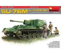 Miniart 550035262 - 1/35 Su-76M Con Equipaggio Special Edizione - Nuovo