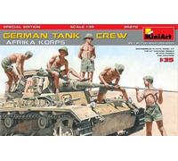 Miniart 550035278 - 1:3 5 German Serbatoio Equipaggio " Africa Korps " Special