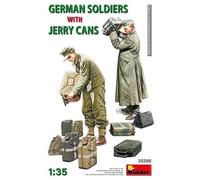 Miniart 550035286 - 1:3 5 German Soldati W/ Jerry Cans - Nuovo