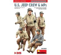Miniart 550035308 - 1:3 5 U. S. Jeep Equipaggio & Mps. Special Edizione - Nuovo
