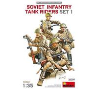 Miniart 550035309 - 1:35 Set Di Cavalieri D'Infanteria Sovietica 1 - Nuovo