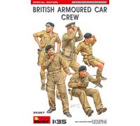 Miniart - equipaggio di auto blindate britanniche 1/35 - miniart 35387