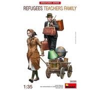 Miniart 550038086 - 1:35 Rifugiati Insegnanti Famiglia - Nuovo