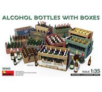 MINIART ALCOHOL BOTTLES WITH BOXES 1:35 cod.MA35665
