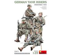 Miniart - carristi tedeschi ardenne 1/35 - miniart 35411