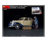 Miniart GERMAN CAR 170V CABRIO SALOON KIT 1:35 - MIN38016