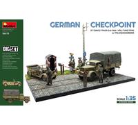 MiniArt GERMAN CHECKPOINT 3T Cargo Truck 3,6-36S & Kfz.1
