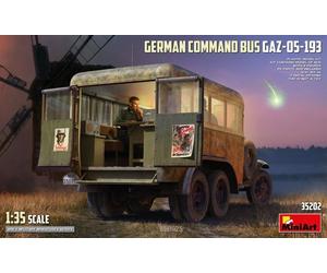 MINIART GERMAN COMMAND BUS GAZ-05-193 1:35 MA35202