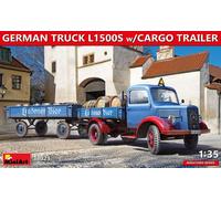 Miniart GERMAN TRUCK L1500S W/CARGO TRAILER KIT 1:35