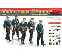 Miniart Kit Modello in plastica per Truppe navali sovietiche in Scala 1:35