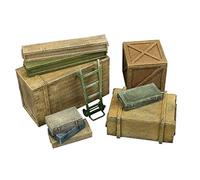 Wooden Boxes & Crates Diorama Accessories 1:35 Plastic Model Kit MA35581 MINIART