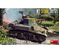 Miniart M3 STUART DIESEL EARLY PROD.KIT 1:35