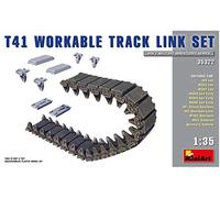 Miniart MA35322 Modellino Veicolo da Guerra In Plastica da Montare, M-4 T41 Workable Track Link Set, Scala 1:35