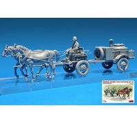 MINIART MIN35057 HORSES DRAW FIELD KITCHEN KP-42 KIT 1:35 Modellino