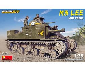 Miniart MIN35209 1:35-M3 - Kit interno Lee Mid Prod.