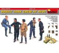 MINIART MIN35246 SOVIET TANK CREW AT REST SPECIAL EDITION KIT 1:35 Modellino