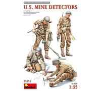 MINIART MIN35251 U.S.MINE DETECTORS KIT 1:35 Modellino