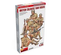 British Soldiers Tank Riders. Special Edition 1:35 Figure Plastic Model Kit