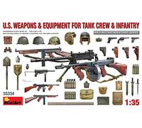 MiniArt MIN35334 1:35-U.S. Armi e attrezzature (Equipaggio di serbatoio)
