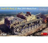 1:35 MINIART Stug Iii Ausf. G Mar 1943 Alkett Prod Kit MA35336