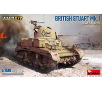 MINIART MIN35441 BRITISH STUART Mk.I LATE PROD. INTERIOR KIT 1:35 Modellino