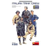 MINIART MIN35500 ITALIAN TANK CREW RESIN HEADS KIT 1:35 Modellino