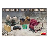 Luggage Set 1930-40s Diorama Accessories 1:35 Plastic Model Kit MINIART