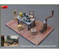 MINIART MIN35584 EAST EUROPEAN HOME STUFF KIT 1:35 Modellino