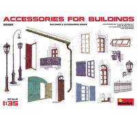 MINIART MIN35585 ACCESSORIES FOR BUILDINGS KIT 1:35 Modellino
