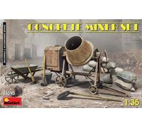 MINIART MIN35593 CONCRETE MIXER SET KIT 1:35 Modellino
