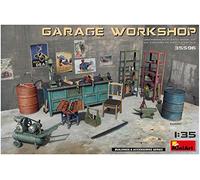 1:35 Miniart Garage Workshop Kit MA35596 Modellino