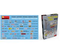 MINIART MIN35601 SOVIET ROAD SIGNS WW2 KIT 1:35 Modellino