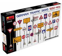 MINI ART 1/35 GERMAN TRAFFIC SIGNS 1930-40S
