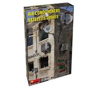 MiniArt MIN35638 1:35 - Condizionatori d'aria e parabola satellitare, non verniciato