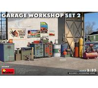 MINIART MIN35668 GARAGE WORKSHOP SET N.2 KIT 1:35 Modellino