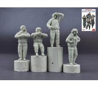 MINIART MIN37063 SOVIET TANK CREW 1970-80s KIT 1:35 Modellino