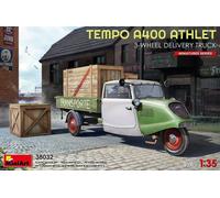 MINIART MIN38032 TEMPO A400 ATHLET 3-WHEEL DELIVERY TRUCK KIT 1:35 Modellino