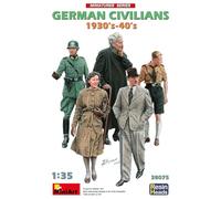 MINI ART 1/35 GERMAN CIVILIANS 1930-40 S RESIN HEADS