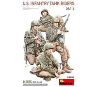 MINIART MIN53035 U.S.INFANTRY TANK RIDERS SET 2 KIT 1:35 Modellino